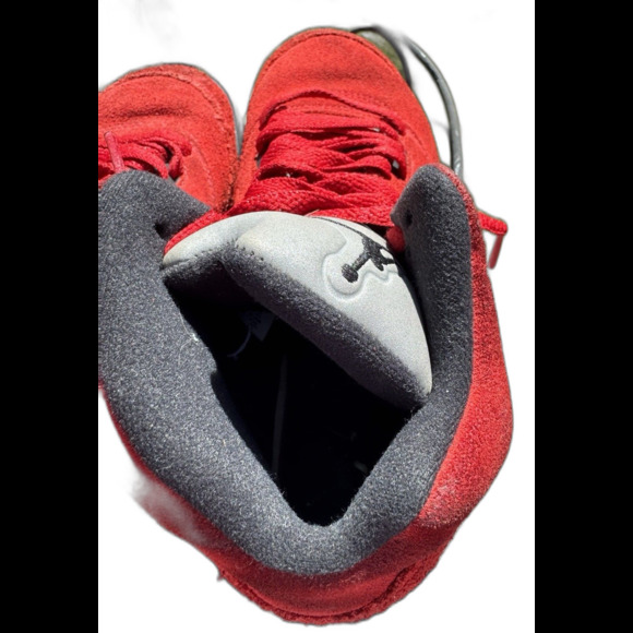 Air Jordan 5 GS Raging Bulls 440888-600 Size 5Y Gently Used - Picture 7 of 12